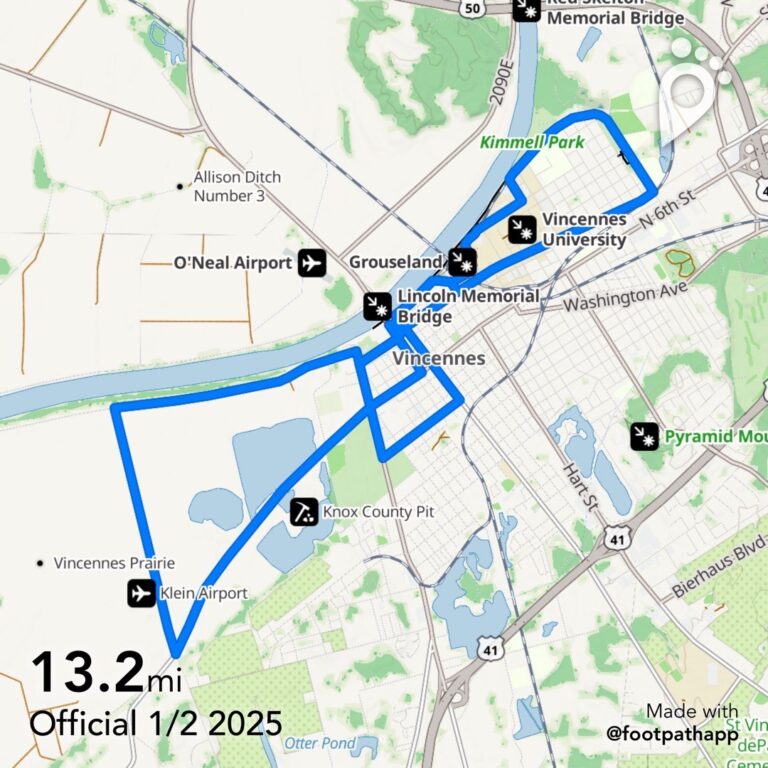Half Marathon Race Route